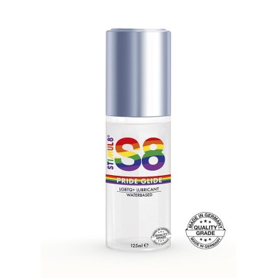 STIMUL8 - LUBRIFICANTE S8 GLIDE PRIDE 125 ML - D-243702 - Dona Pimenta