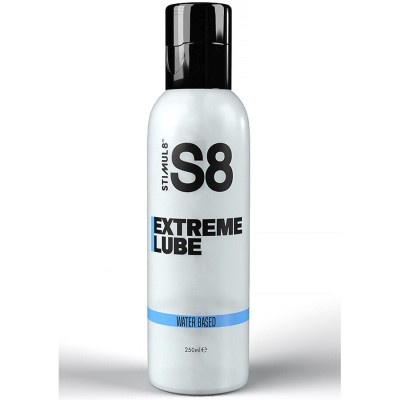 STIMUL8 - S8 EXTREME LUBRIFICANTE À BASE DE ÁGUA 250 ML - D-243760 - Dona Pimenta