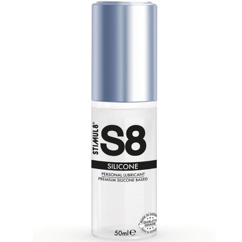 STIMUL8 - LUBRIFICANTE DE SILICONE S8 50 ML - D-243729 - Dona Pimenta