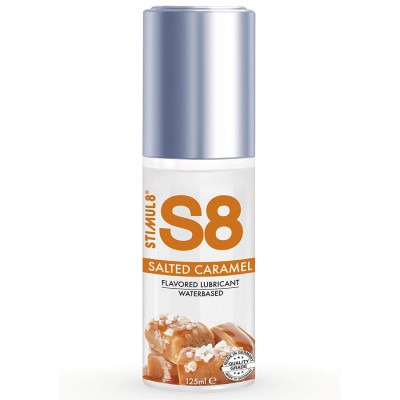 STIMUL8 - S8 LUBRIFICANTE DE CARAMELO SALGADO 125 ML - D-243720 - Dona Pimenta