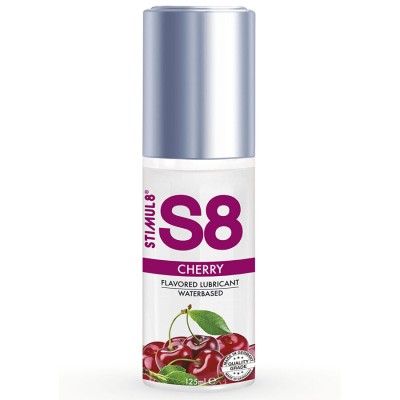 STIMUL8 - LUBRIFICANTE S8 CEREJA 125 ML - D-243721 - Dona Pimenta