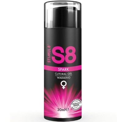 STIMUL8 - S8 SPARK GEL ESTIMULADOR DE CLITÓRIS COM EFEITO DE CALOR 30 ML - D-243735 - Dona Pimenta