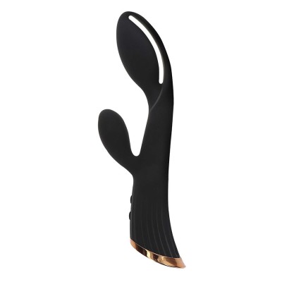 TOYJOY - VIBRADOR ESTIMULADOR DE CLITÓRIS EXTRA INTENSO IVY CASSIA PRETO - D-243824 - Dona Pimenta