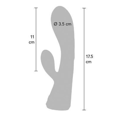 TOYJOY - VIBRADOR IVY IRIS COELHO ROXO - D-243825 - Dona Pimenta