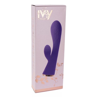 TOYJOY - VIBRADOR IVY IRIS COELHO ROXO - D-243825 - Dona Pimenta