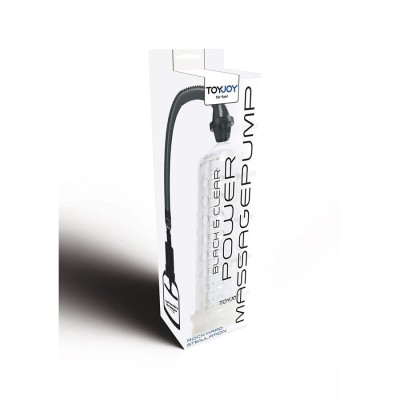 TOYJOY - BOMBA DE MASSAGEM PODEROSA COM MANGA TRANSPARENTE - D-243811 - Dona Pimenta