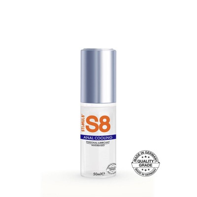 STIMUL8 - S8 LUBRIFICANTE ANAL EFEITO FRIO 50 ML - D-243711 - Dona Pimenta