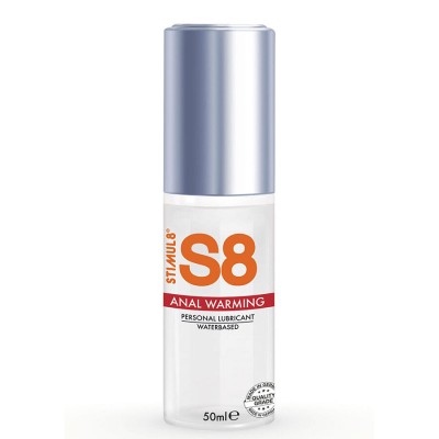 STIMUL8 - S8 LUBRIFICANTE ANAL EFEITO CALOR 50 ML - D-243709 - Dona Pimenta