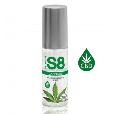 STIMUL8 - LUBRIFICANTE HÃBRIDO DE CANNABIS S8 50 ML - D-243739 - Dona Pimenta