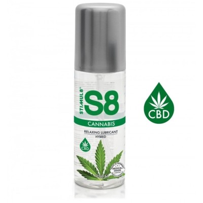 STIMUL8 - LUBRIFICANTE HÍBRIDO DE CANNABIS S8 125 ML - D-243740 - Dona Pimenta