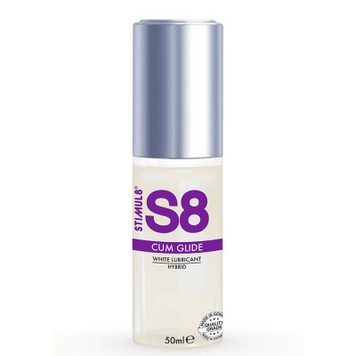 STIMUL8 - S8 CUM GLIDE LUBRIFICANTE HÃBRIDO 50 ML - D-243753 - Dona Pimenta