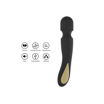 TOYJOY - MASSAGEADOR ZENITH LIGHT PRETO - D-243819 - Dona Pimenta