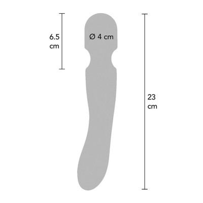 TOYJOY - MASSAGEADOR ZENITH LIGHT PRETO - D-243819 - Dona Pimenta