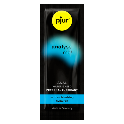 PJUR ANALYZE ME COMFORT WATER ANAL GLIDE 2 ML - D-230490 - Dona Pimenta