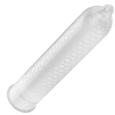 LELO - CAIXA DE PRESERVATIVOS ORGÚNICOS HEX 36 UNIDADES - D-244025 - Dona Pimenta