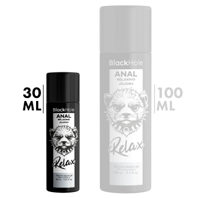 BLACK HOLE - GEL BASE DE SILICONE DILATAÃÃO ANAL 30 ML - D-244017 - Dona Pimenta