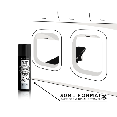 BLACK HOLE - GEL BASE DE SILICONE DILATAÃÃO ANAL 30 ML - D-244017 - Dona Pimenta