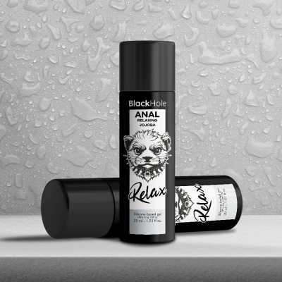 BLACK HOLE - GEL BASE DE SILICONE DILATAÃÃO ANAL 30 ML - D-244017 - Dona Pimenta