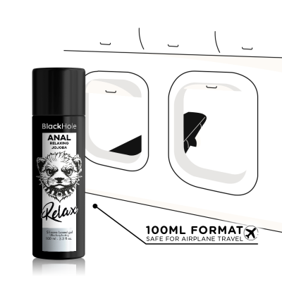BLACK HOLE - GEL BASE DE SILICONE DILATAÃÃO ANAL 30 ML - D-244018 - Dona Pimenta