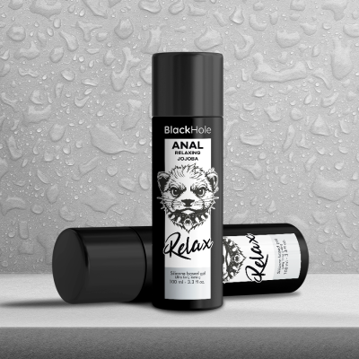 BLACK HOLE - GEL BASE DE SILICONE DILATAÃÃO ANAL 30 ML - D-244018 - Dona Pimenta