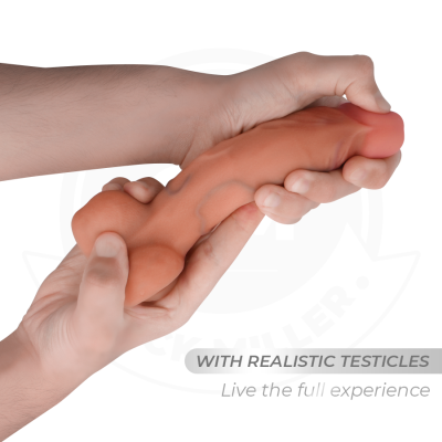 COCK MILLER - DILDO ARTICULÃVEL REALISTA 17,8 CM - D-243379 - Dona Pimenta