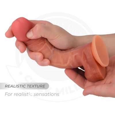 COCK MILLER - DILDO ARTICULÃVEL REALISTA 19,3 CM - D-243380 - Dona Pimenta
