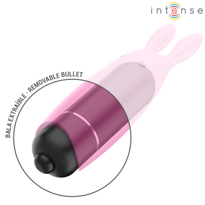 INTENSE - HOPPER BALA VIBRATÓRIA ROSA 8,3 X 2,4 CM - D-243336 - Dona Pimenta