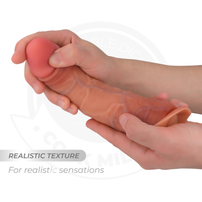 COCK MILLER - DILDO HIPER-REALISTA COM VENTOSA E IMPULSÃO COM CONTROLE REMOTO 20,5 CM - D-243372 - Dona Pimenta
