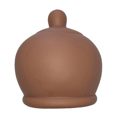 DIABLO PICANTE - BRINQUEDO ANTI-STRESS EM FORMATO DE SEIO MARROM - D-243984 - Dona Pimenta
