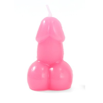 DIABLO PICANTE - VELA EM FORMATO DE PÉNIS NA COR FÚCSIA - D-243989 - Dona Pimenta