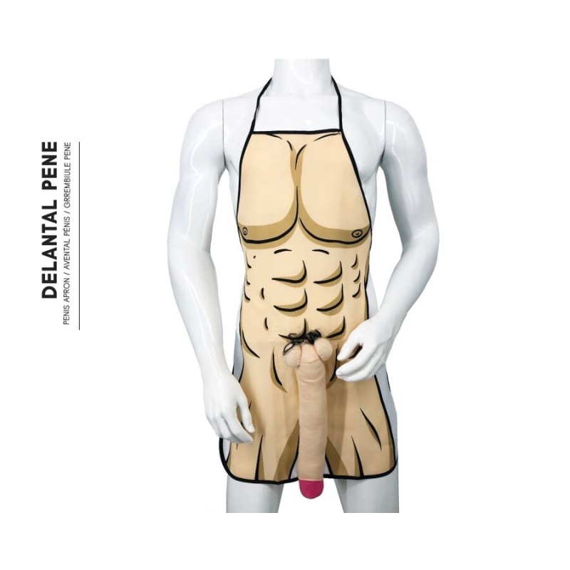 DIABLO PICANTE - AVENTAL DE PÉNIS 3D MUSCULAR E OUSADO - D-243988 - Dona Pimenta DIABLO PICANTE - AVENTAL DE PÉNIS 3D MUSCULAR E OUSADO - D-243988 - Dona Pimenta