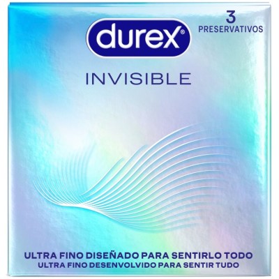 DUREX - INVISÍVEL ULTRA FINO 3 UNIDADES - D-244121 - Dona Pimenta