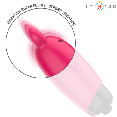 INTENSE - BALA VIBRATÓRIA ESCARLATE DEMÔNIO VERMELHO 9,3 X 2,4 CM - D-243335 - Dona Pimenta