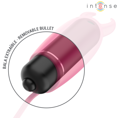 INTENSE - BALA VIBRATÓRIA ESCARLATE DEMÔNIO VERMELHO 9,3 X 2,4 CM - D-243335 - Dona Pimenta
