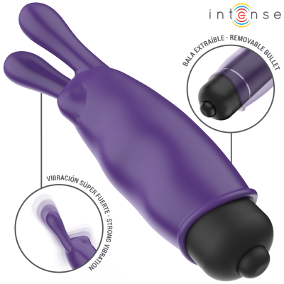 INTENSE - BALA VIBRATÓRIA ROXA MÃSTICA 8,7 X 2,4 CM - D-243337 - Dona Pimenta
