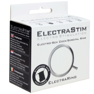 ELECTRASTIM - ANEL DE METAL PARA PÉNIS ELECTRARINGS 34 MM - D-243683 - Dona Pimenta