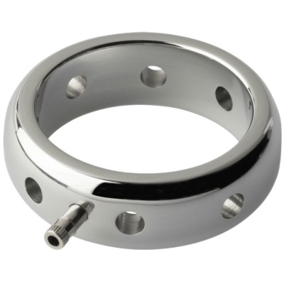 ELECTRASTIM - ANEL ELETROMAGNÉTICO DE METAL PRESTIGE PARA PÉNIS 46 MM - D-243687 - Dona Pimenta