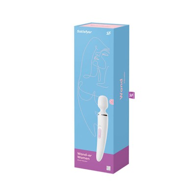 SATISFYER - WANDER MULHER BRANCO - D-223877 - Dona Pimenta