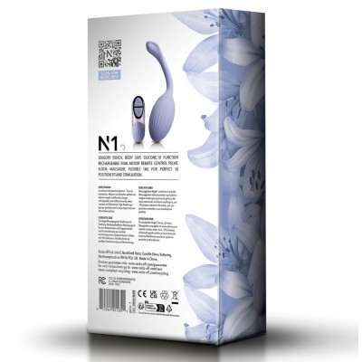 ROCKS-OFF - NIYA N1 MASSAGEADOR PÃLVICO KEGEL COM CONTROLE REMOTO - D-244111 - Dona Pimenta