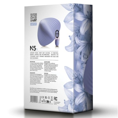 ROCKS-OFF - NIYA N5 MASSAGEADOR ÃNTIMO MULTIUSO COM CONTROLE REMOTO - D-244115 - Dona Pimenta