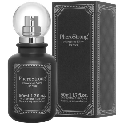 PHEROSTRONG - PERFUME FEROMONAS SHOW PARA HOMENS 50 ML - D-244124 - Dona Pimenta
