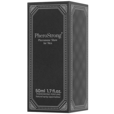 PHEROSTRONG - PERFUME FEROMONAS SHOW PARA HOMENS 50 ML - D-244124 - Dona Pimenta