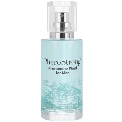 PHEROSTRONG - PERFUME FEROMONAS WIND PARA HOMENS 50 ML - D-244128 - Dona Pimenta