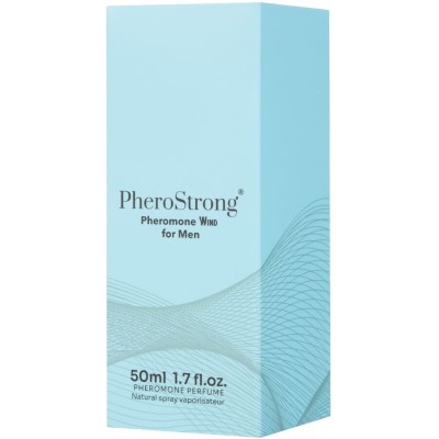 PHEROSTRONG - PERFUME FEROMONAS WIND PARA HOMENS 50 ML - D-244128 - Dona Pimenta