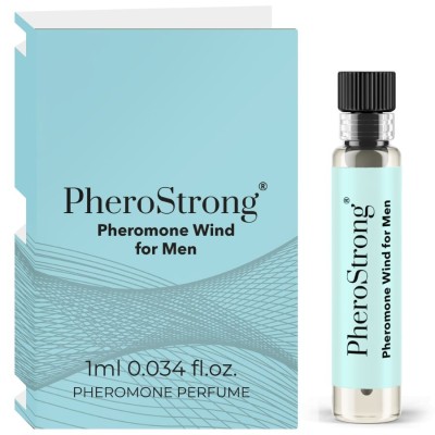 PHEROSTRONG - PERFUME FEROMONAS WIND PARA HOMENS 1 ML - D-244130 - Dona Pimenta