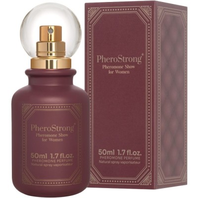 PHEROSTRONG - PERFUME FEROMONAS SHOW PARA MULHERES 50 ML - D-244125 - Dona Pimenta