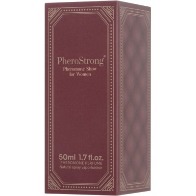 PHEROSTRONG - PERFUME FEROMONAS SHOW PARA MULHERES 50 ML - D-244125 - Dona Pimenta