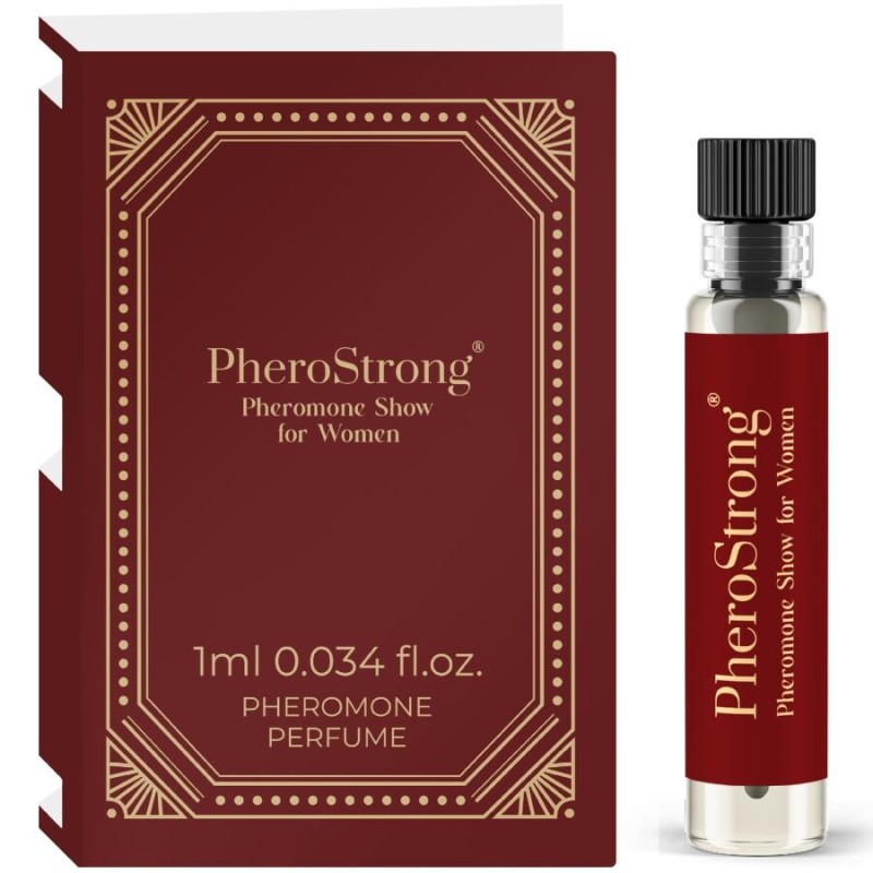 PHEROSTRONG - PERFUME FEROMONAS SHOW PARA MULHERES 1 ML - D-244127 - Dona Pimenta PHEROSTRONG - PERFUME FEROMONAS SHOW PARA MULHERES 1 ML - D-244127 - Dona Pimenta