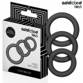 ADDICTED TOYS - CONJUNTO DE ANÉIS DE SILICONE MODELO 1 - D-242835 - Dona Pimenta
