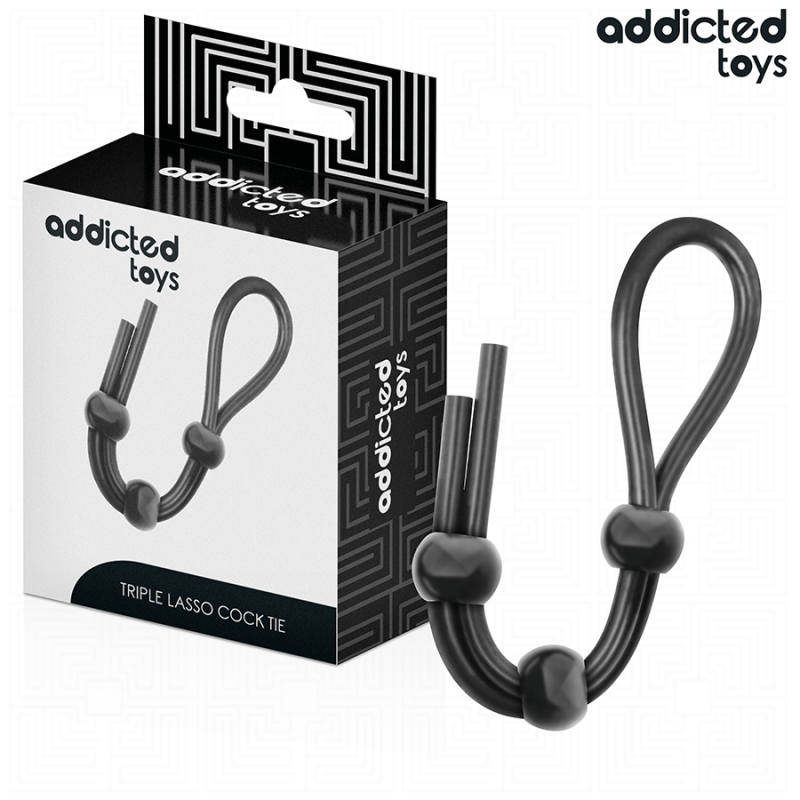ADDICTED TOYS - CORDA DE SILICONE PARA O PÉNIS DE TRIPLO LOOP - D-242857 - Dona Pimenta ADDICTED TOYS - CORDA DE SILICONE PARA O PÉNIS DE TRIPLO LOOP - D-242857 - Dona Pimenta